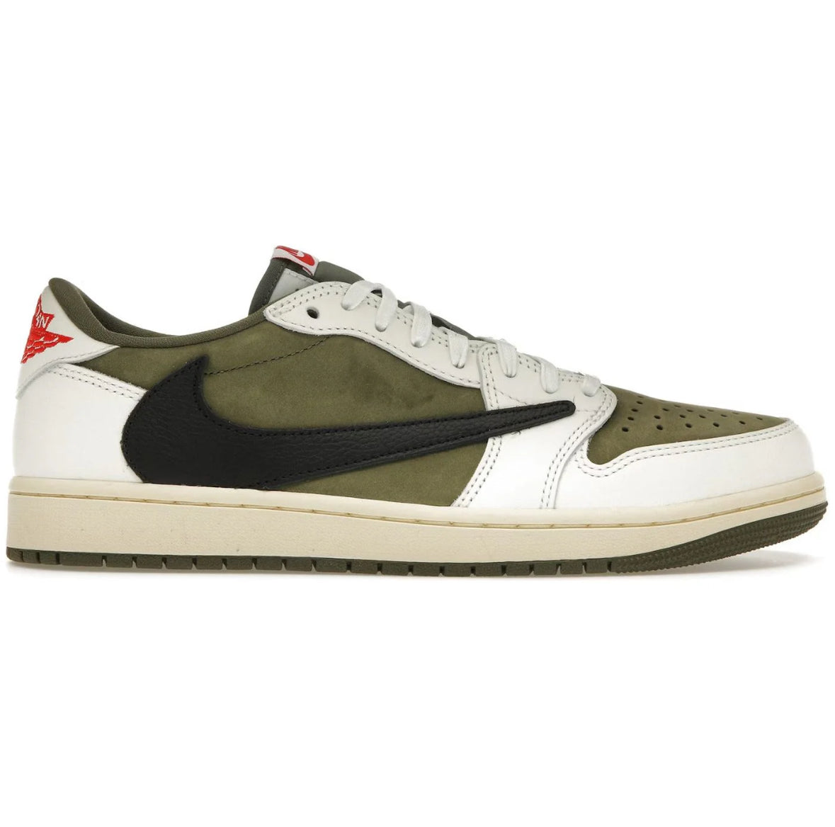 Travis Scott x Air Jordan 1 Retro Low Medium Olive